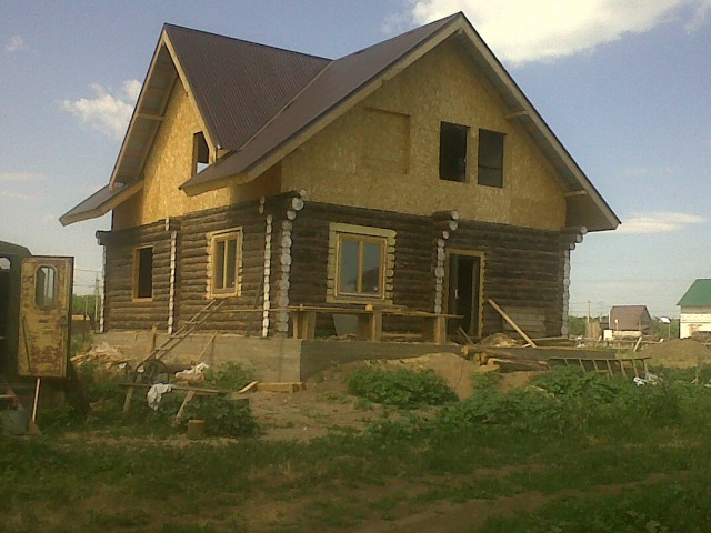 Строительство дачи.