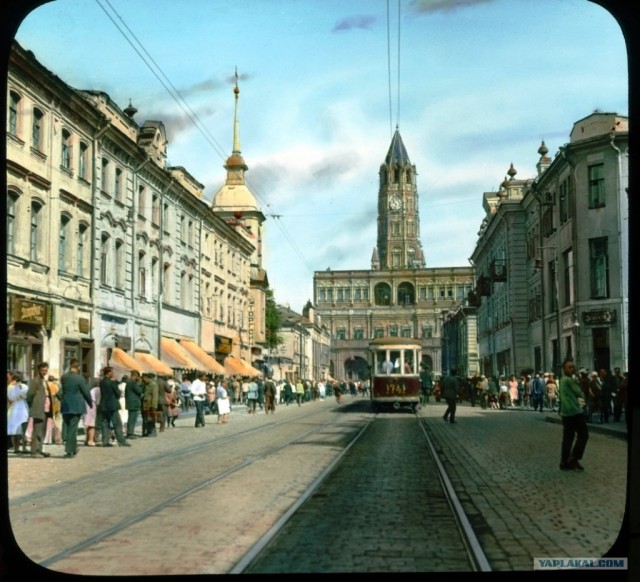 Москва 1931-ого года в цвете.