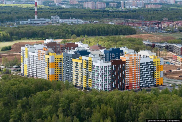 Архитектура новых спальных районов