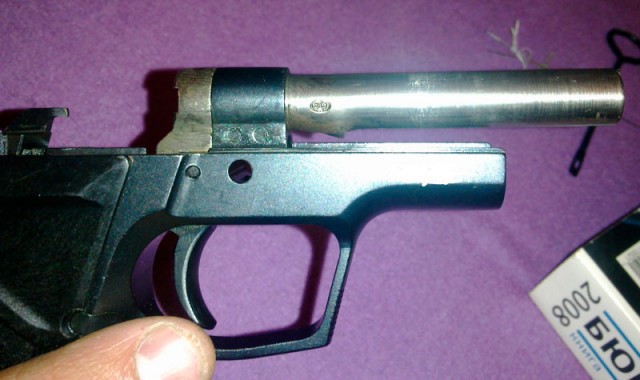 Отечественный резинострел.