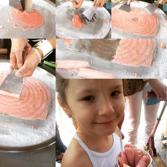 Мороженое с беконом и розовые пингвины