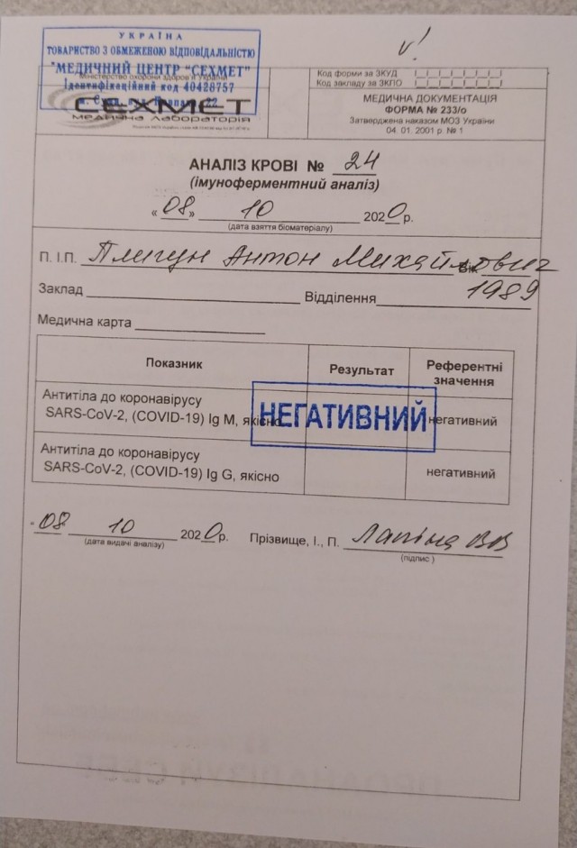 Выгоднее не сдавать тест на Ковид!