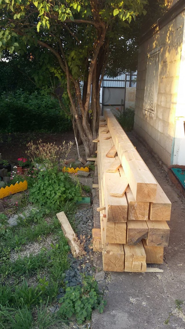 Беседка на даче своими руками