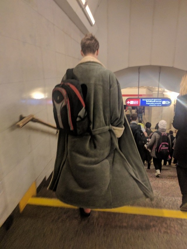 Модники, которые могут повстречаться в метро