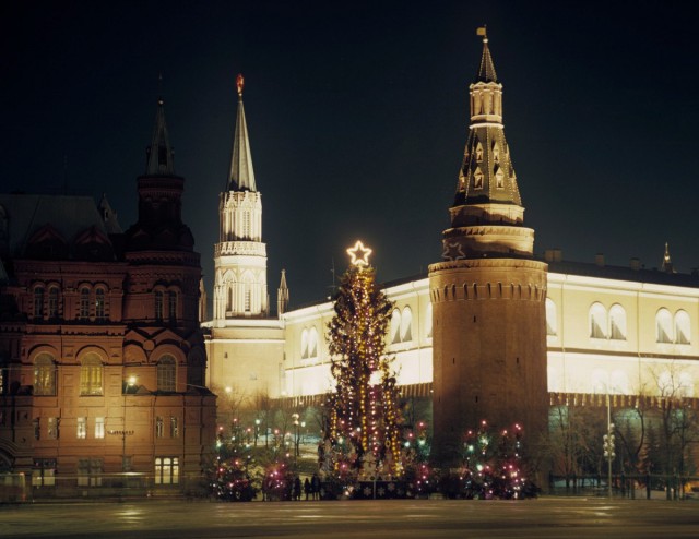 Москва зимняя и новогодняя. Часть третья