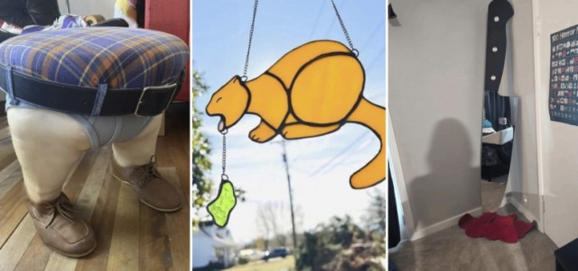 Креатив на грани: 15 фото абсурдных дизайнерских идей со специфическим исполнением