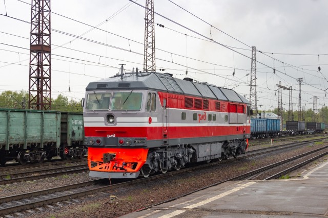 Как Вам новая маска тепловоза ТЭП70БС