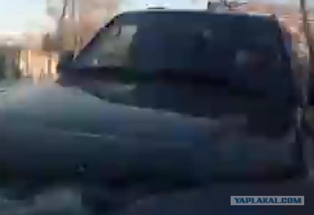 Land Cruiser со встречки