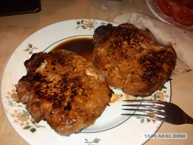 Мясо по-холостяцки в гранатовом маринаде