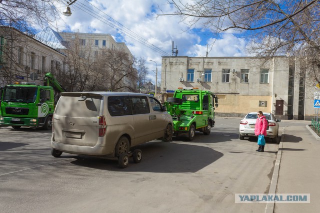 Один день с эвакуаторщиками