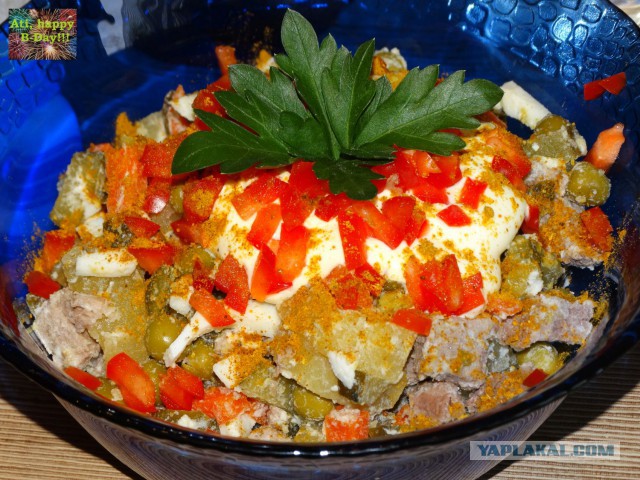 Шведский стол для Ати, Кулинары поздравляют