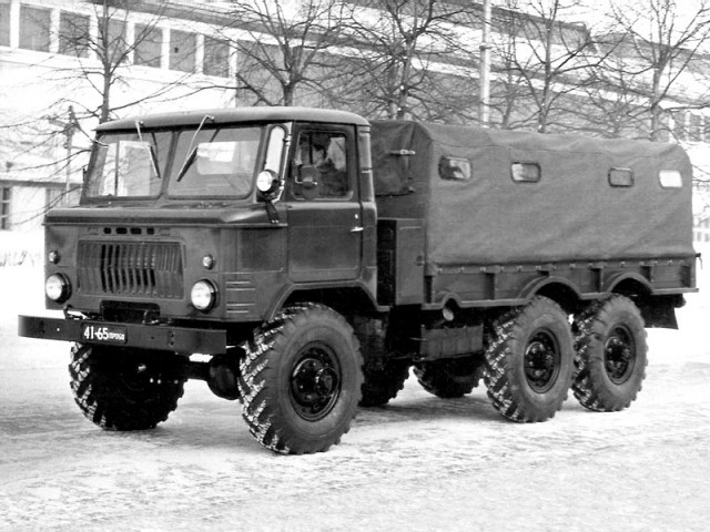 С полным приводом: "Шишига-long" и ГАЗ-63