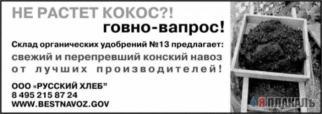 ОБЪЯВЛЕНИЯ. На стенах, в газетах, афиши.