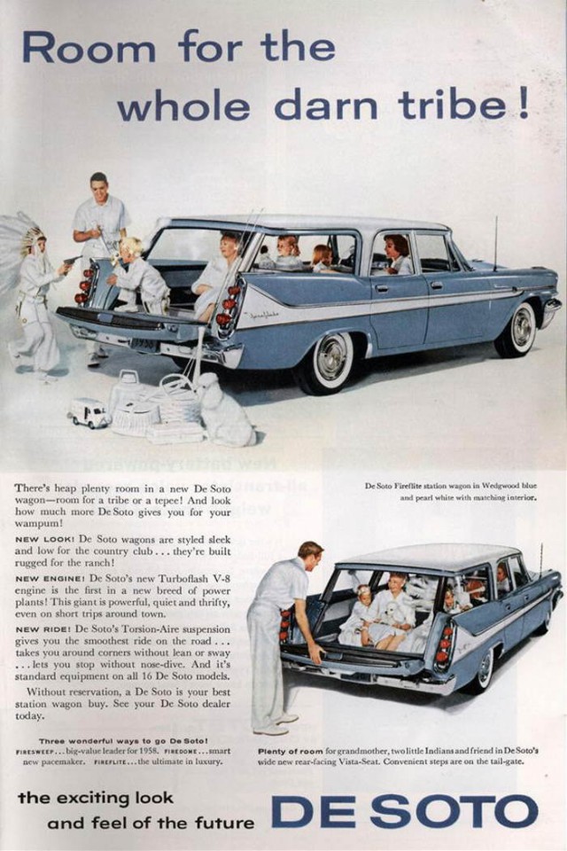 Американские автомобили 1958 года. Избранное
