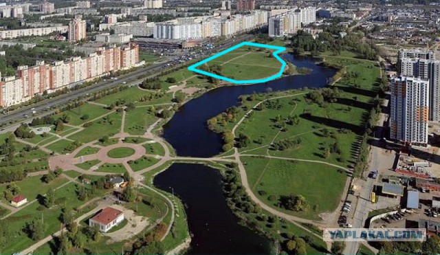 Администрация Санкт-Петербурга решила, что ТЦ важнее чем Парк героев Афганистана