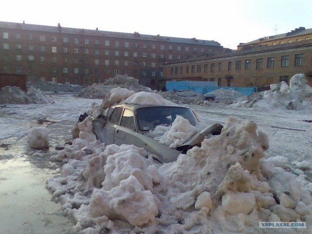 Подснежники гробы. г. Норильск