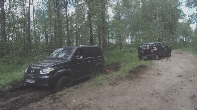 Первый тест обновленного УАЗ Патриот 2019. Новый мотор, передний мост и новые брендовые шины! Ну и новые косяки... Брать?