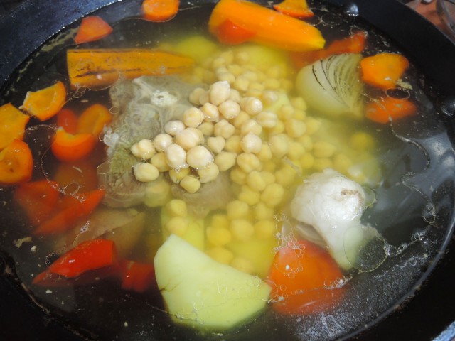 Вкусный суп, почти шурпа