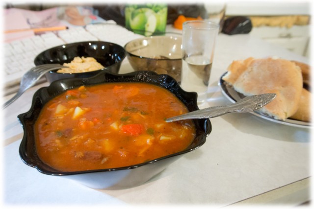 Острые томатные супы, Mitsv + FrauMarta = помидор