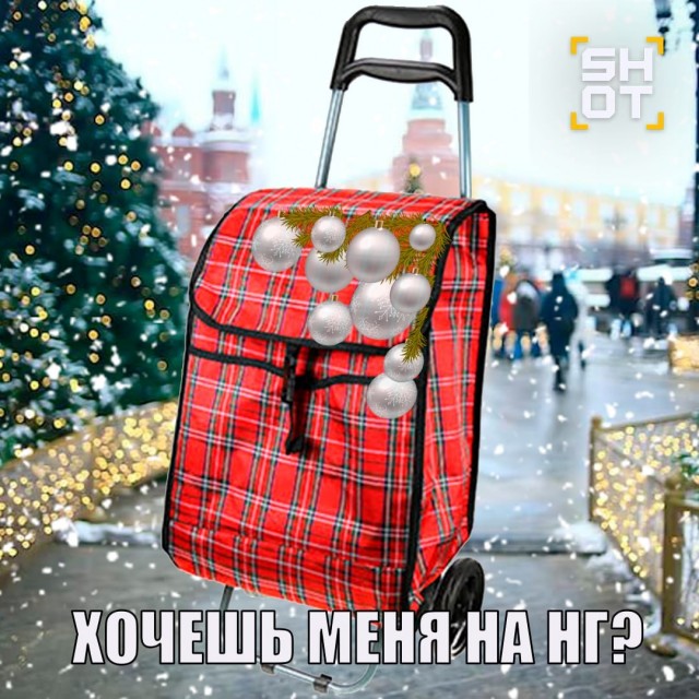 Продажи бабушкиных сумок на колёсиках подскочили в два раза перед Новым годом