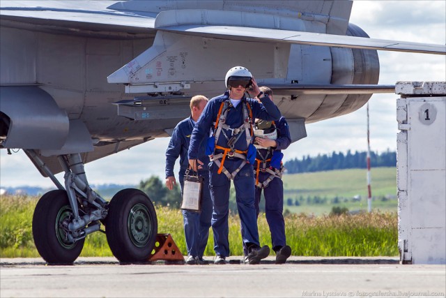МиГи-31 на авиабазе Сокол в Перми
