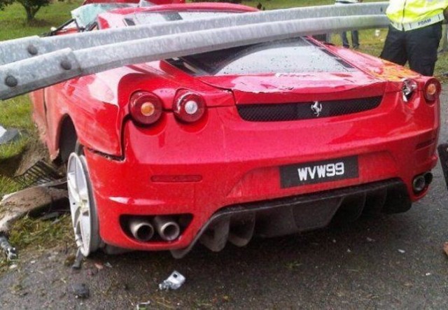 Очень неудачный тестдрайв Ferrari F430