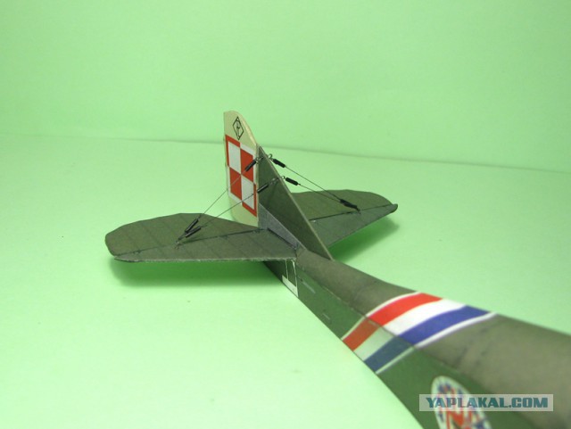 Ansaldo A.1 Balilla. Модель самолета из бумаги