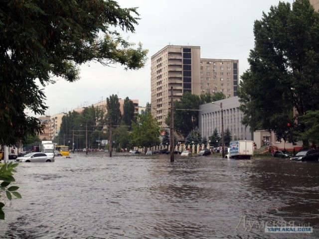Ливень и потоп в Одессе