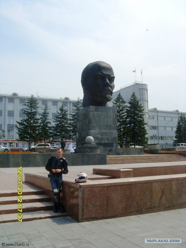 К Тихому Океану на мотоцикле - 2012
