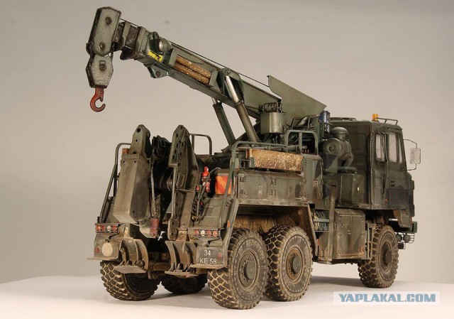 Модель танка Т-90А в масштабе 1/35