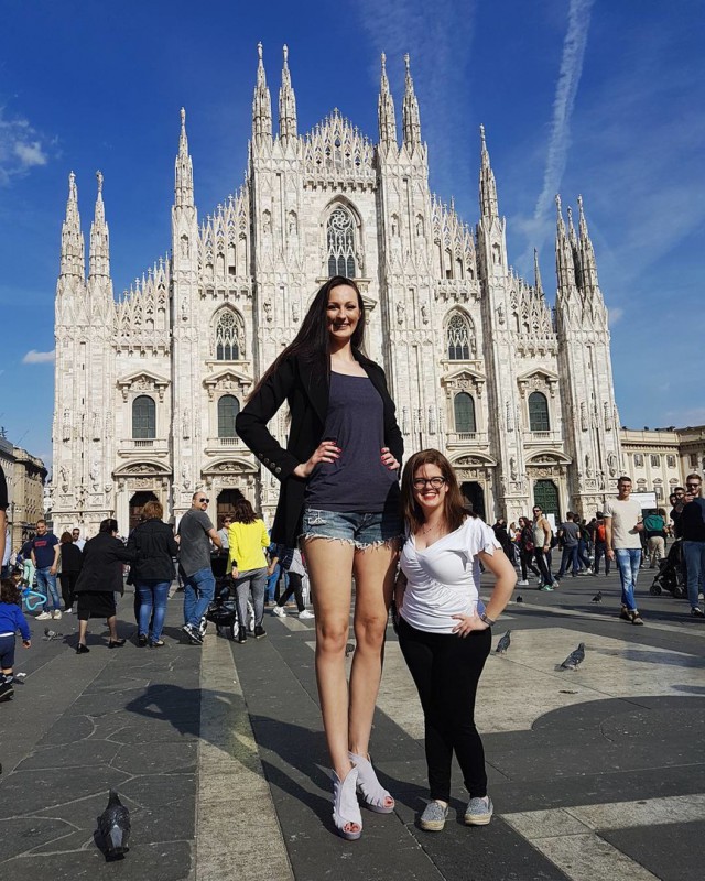 Новая высота: россиянка с самыми длинными ногами подала заявку в Книгу рекордов Гиннесса
