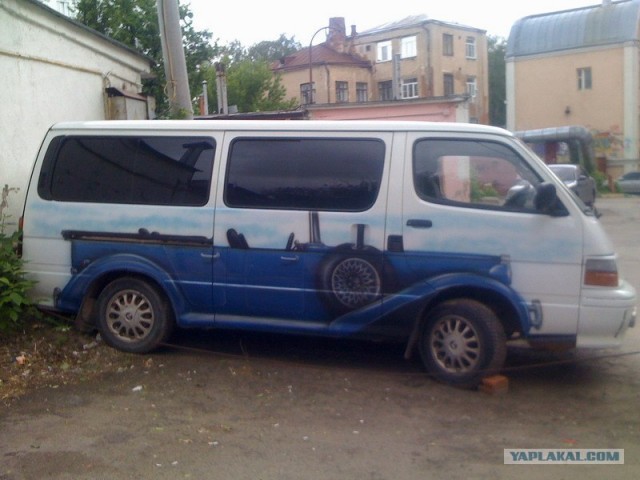 Аэрография автомобиля