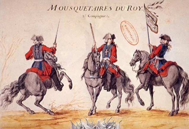 Французские мушкетеры 1622-1775