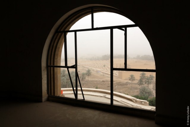 Дворец Саддама Хуссейна в Вавилоне