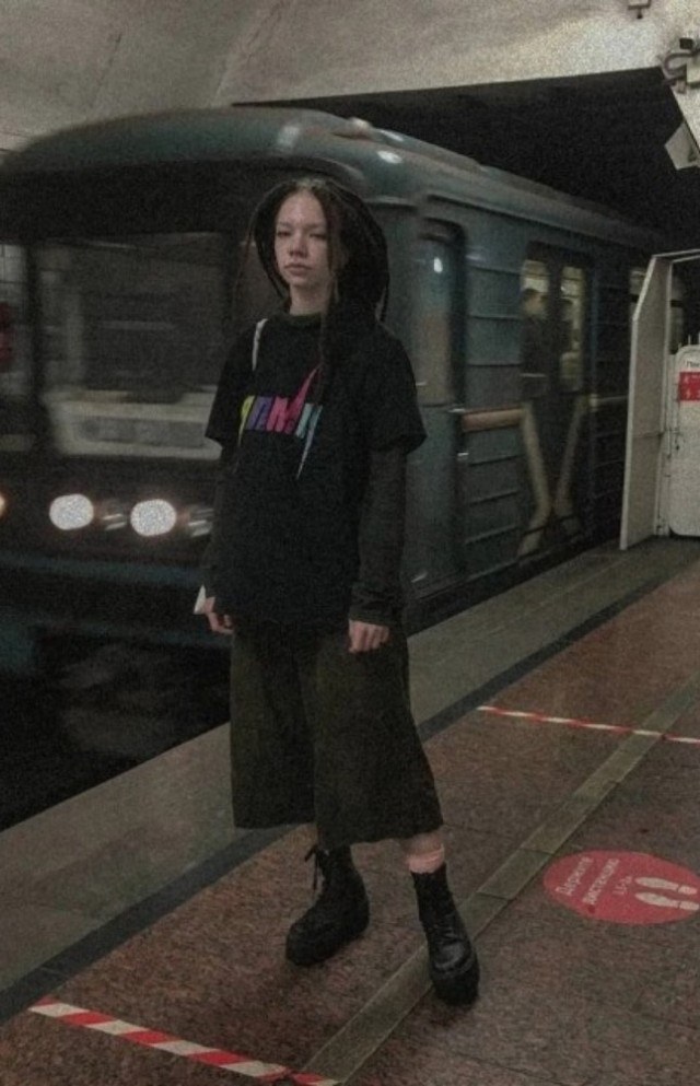 Модные и странные личности из московского метрополитена