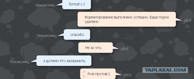 Разговор с pBot'ом