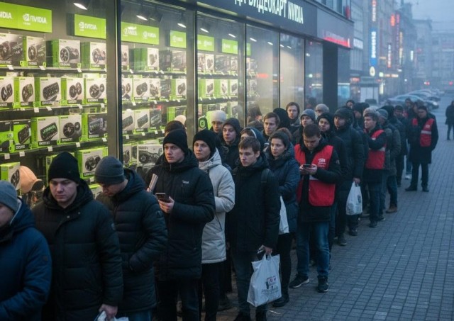 Россияне сметают с полок видеокарты: продажи выросли на 400%, а в Петербурге — почти на 800%