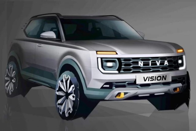АВТОВАЗ патентует дизайн Lada Niva нового поколения