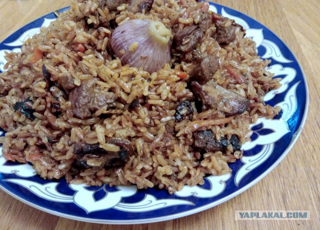 Узбекская кухня. Ферганский плов
