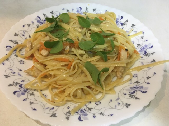 Просто жарим лапшу