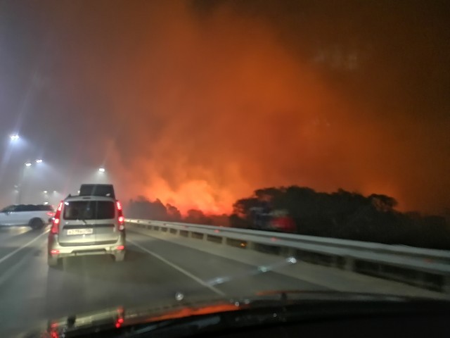 Воронеж, горит пригород