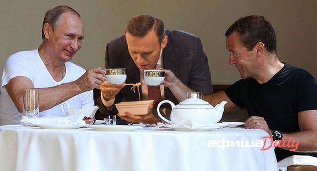 Певчая птичка отравила Навального