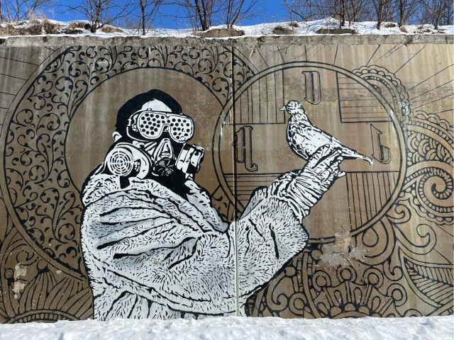 Зимний Детройт