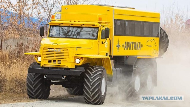 Автомобильный завод «Урал» показал автобус для Арктики