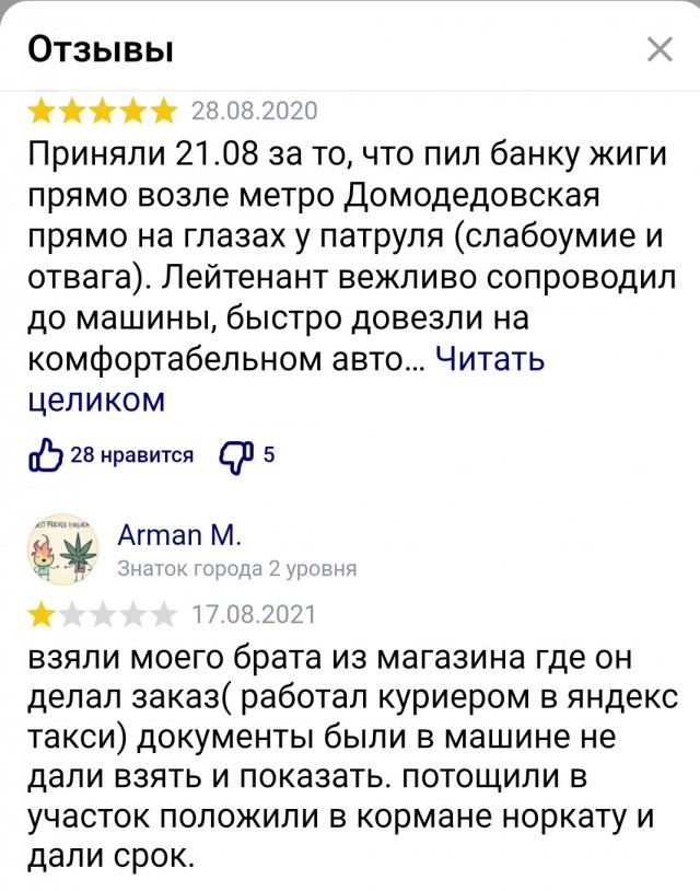 Истории ЯПовчан. Приводы в милицию/полицию