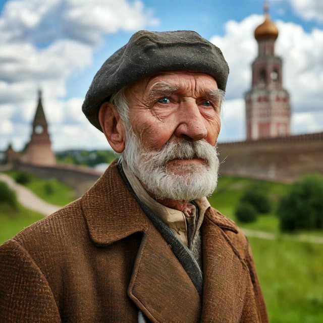 Нейросеть нарисовала столицы регионов России в виде людей.