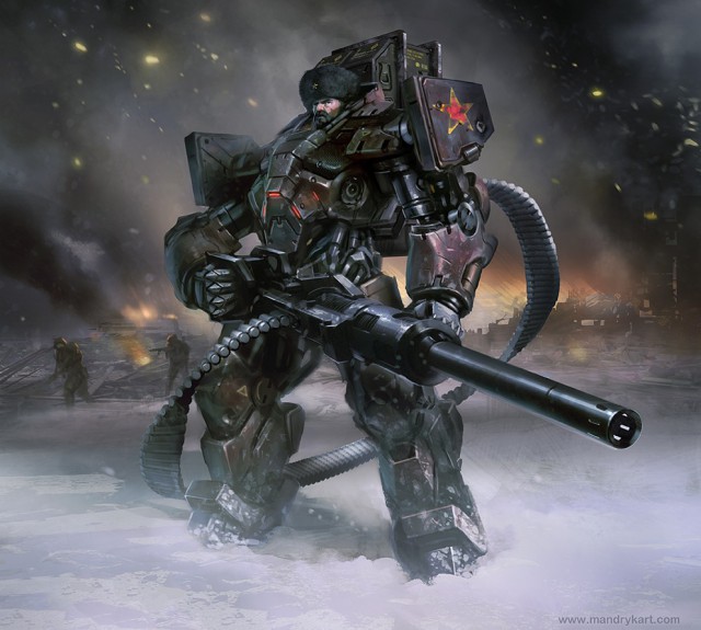 Рисунки: фантастика, Sci-Fi, киберпанк