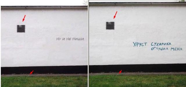 Фотоподборка из серии "Говорит стена"