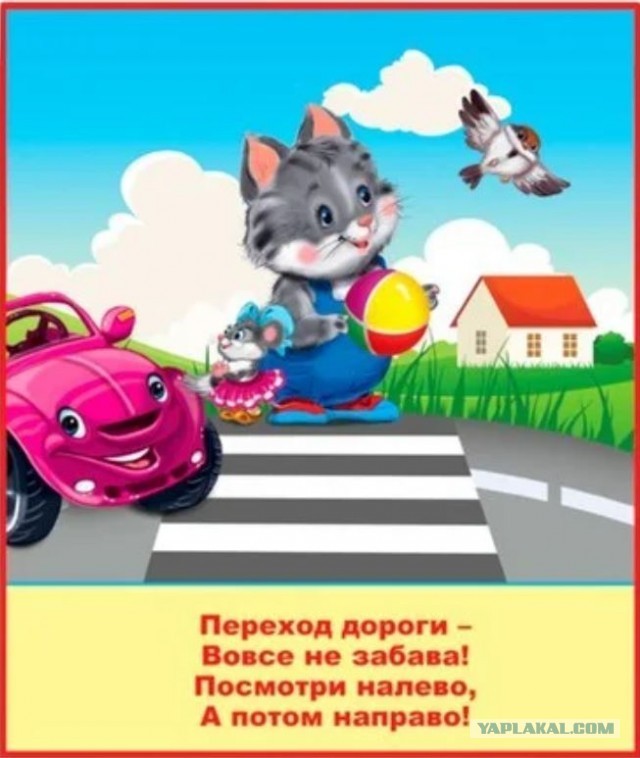 Коротко, как надо переходить дорогу