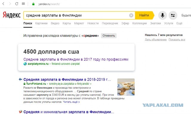 О ценах в Финляндии